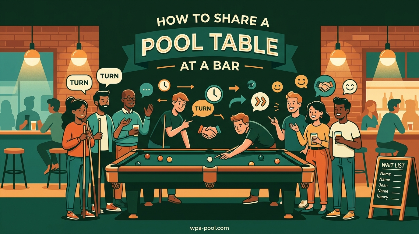 How to Share a Pool Table at a Bar
