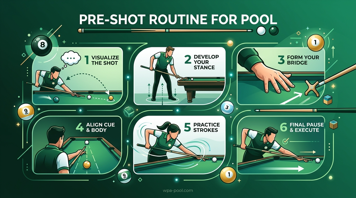 Pre-Shot Routine for Pool