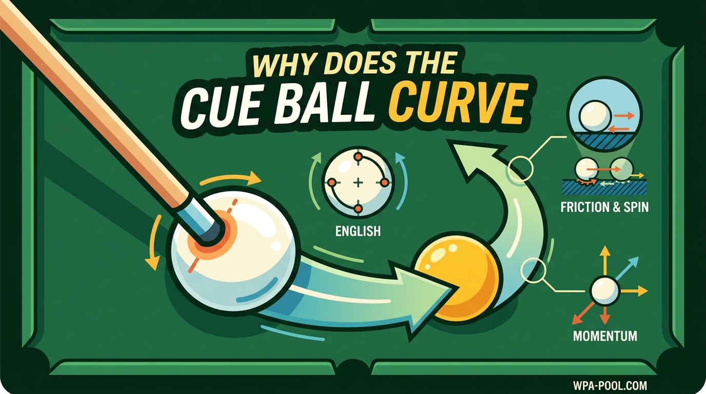 Why Does the Cue Ball Curve