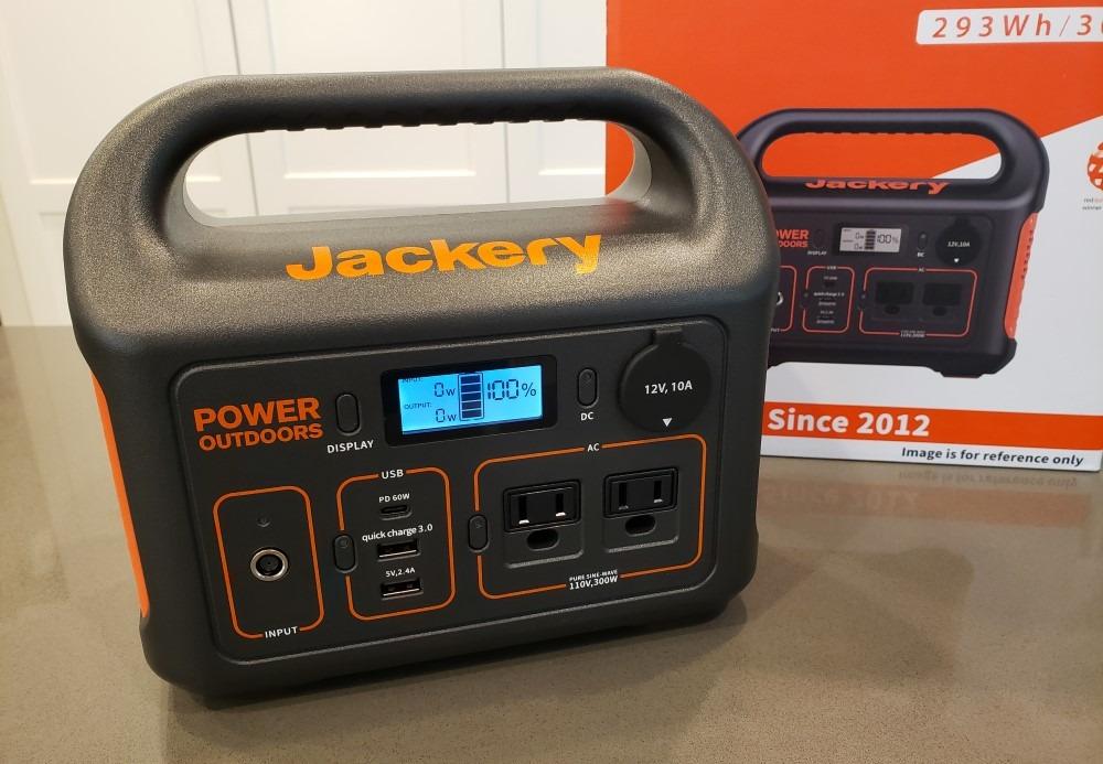 Jackery Portable Power Station Explorer 300, 292Wh Backup LiFePO4 Battery, Solar Generator for Outdoors Camping Travel Hunting Blackout (Solar Panel Optional) customer photo 2