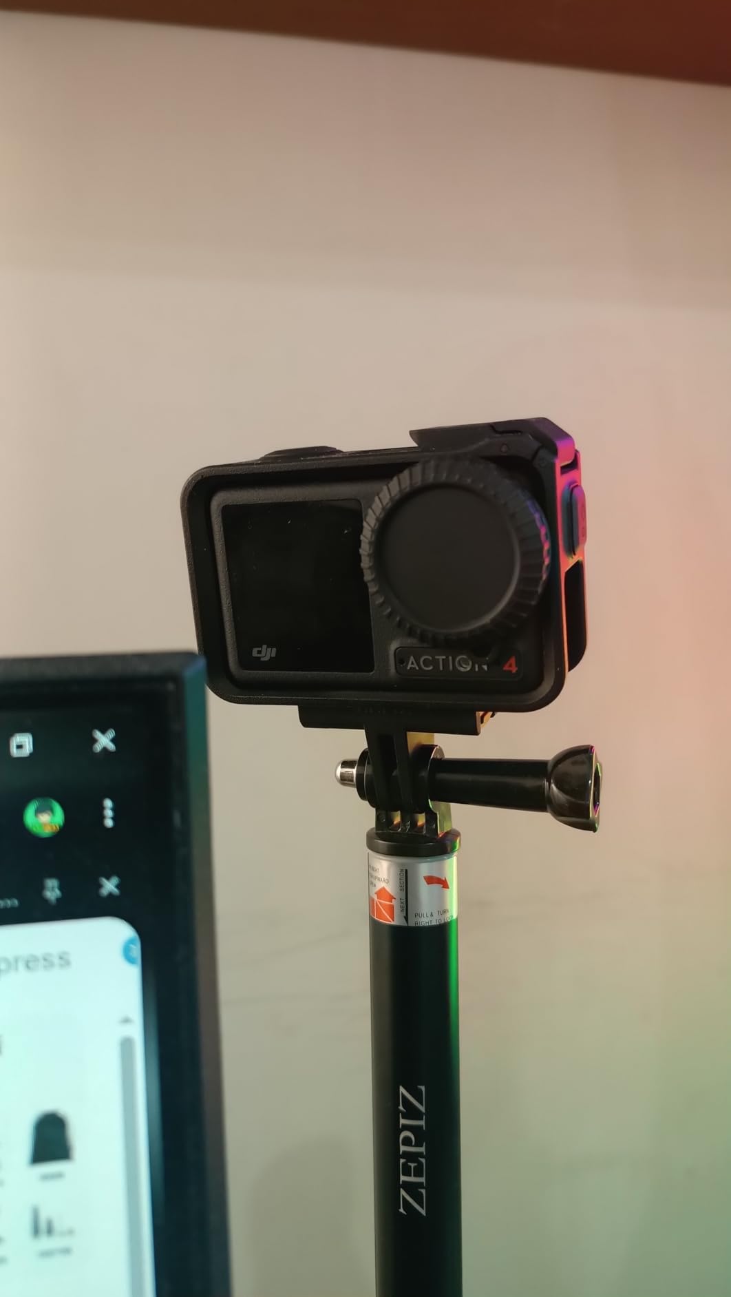DJI Osmo Action 4 Standard Combo, Waterproof Action Camera Vlogging Camera customer photo 2