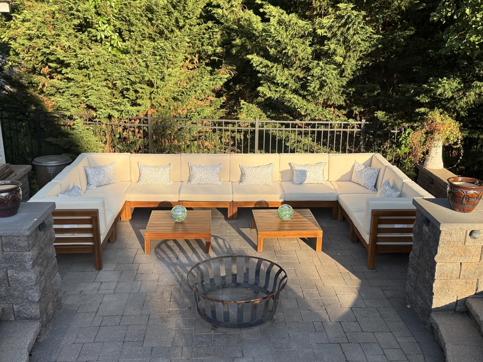 iBirdie Outdoor Patio Furniture Cover fit 104 x 83 inch, 103 x 80, 102 x 79 L-Shaped Sectional Sofa, Waterproof Weatherproof Heavy Duty 600D Garden Cover for Outside L Shape Couch customer photo 2