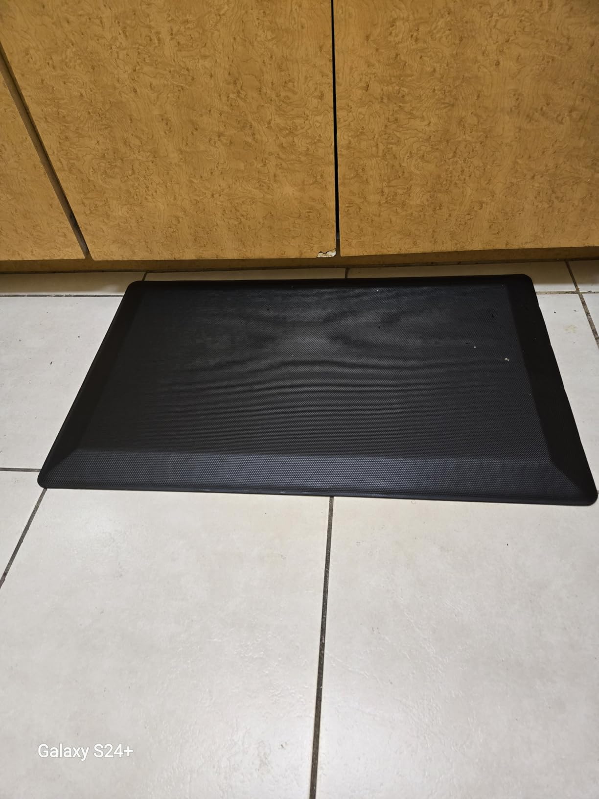 Tyrot Extra Thick Anti Fatigue Mat for Kitchen Floor, 20x32, Black | 9/10 Inch Thick, Cushioned Standing Desk Mat, Memory Foam Ergonomic, Non-Slip Comfort Waterproof Rug for Office, Sink, Garage customer photo 1