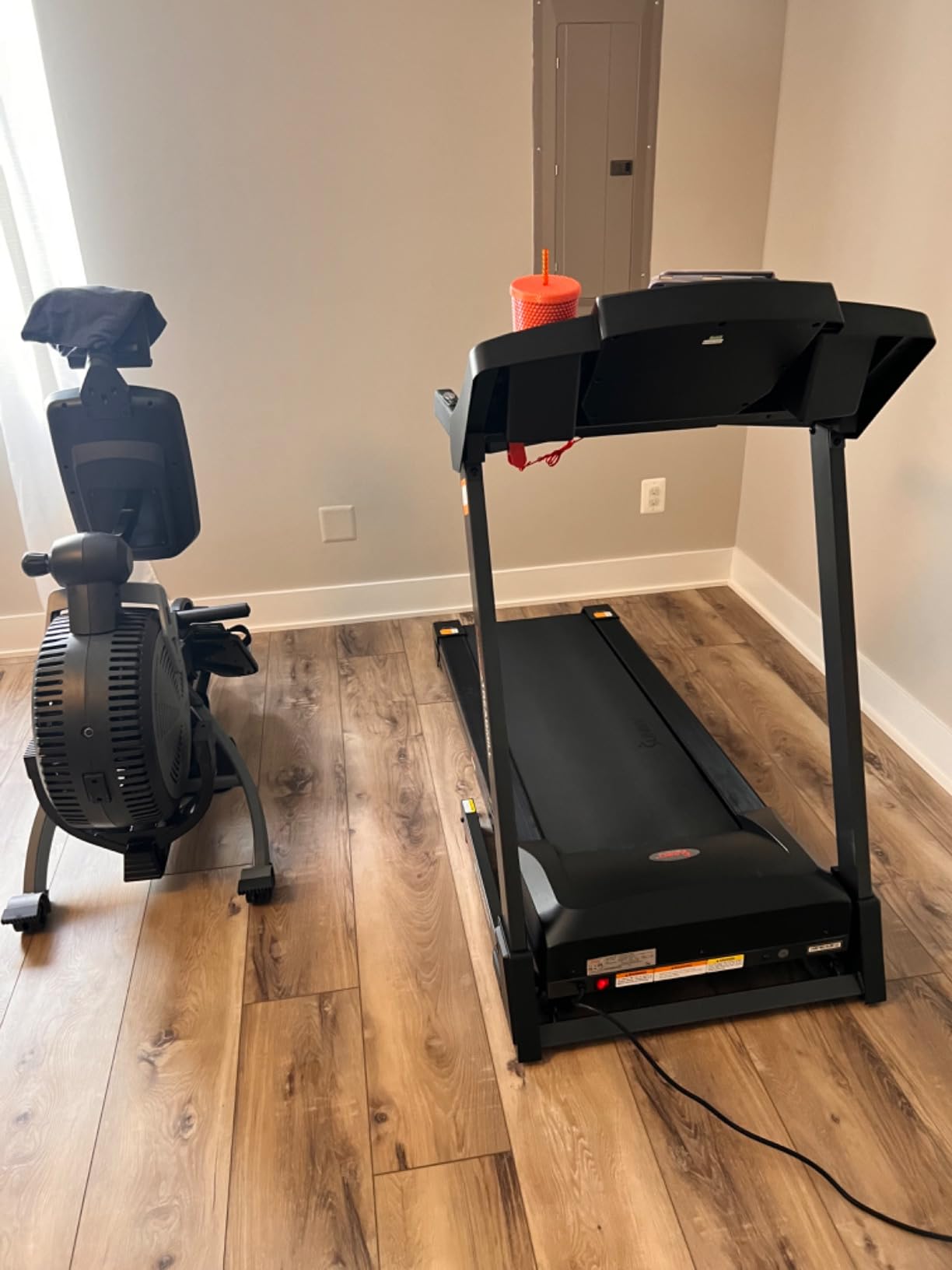 Sunny Health & Fitness Exercise Treadmills Double Deck Sizes and Incline Features with Bluetooth & SunnyFit App customer photo 2