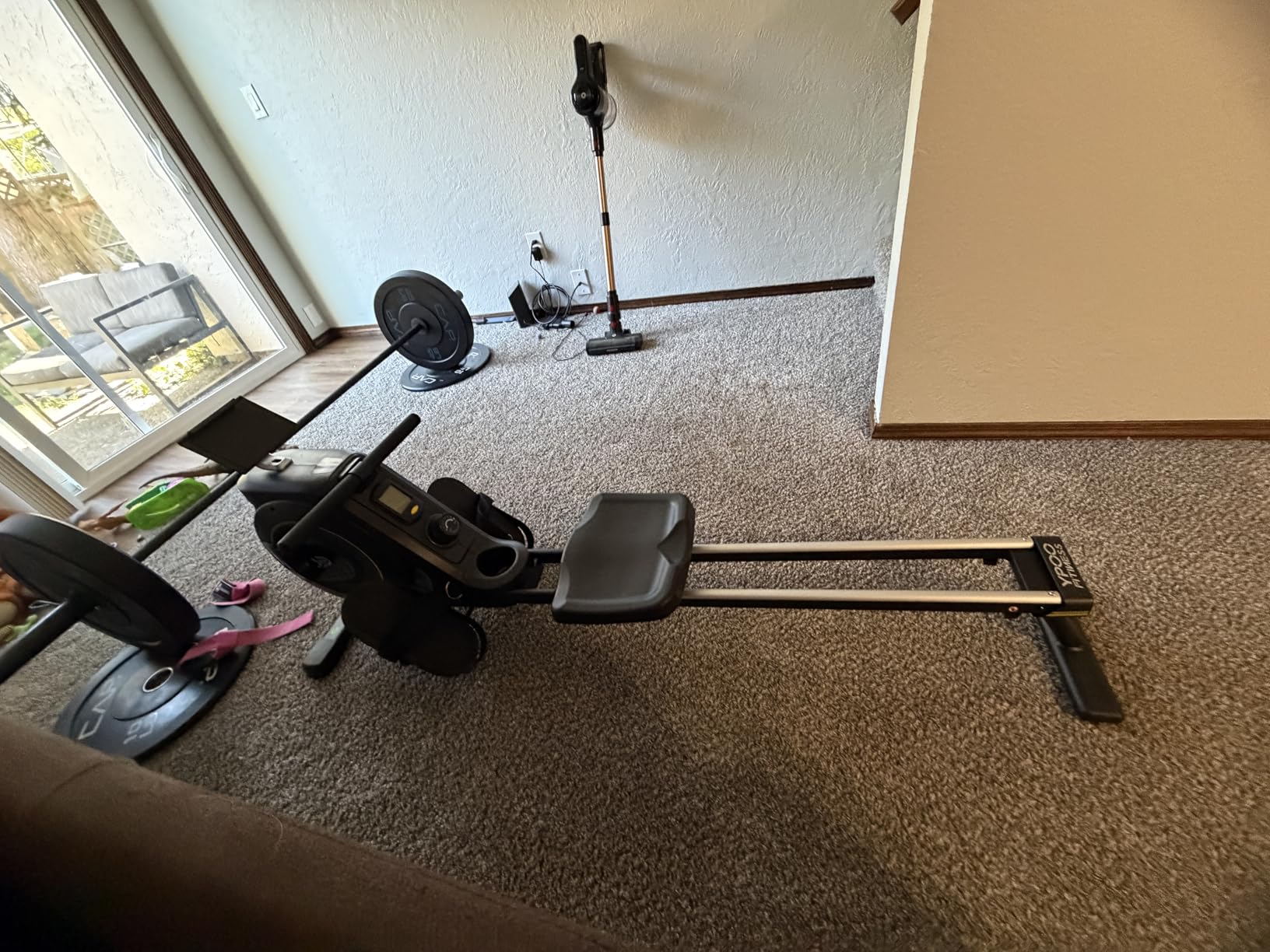 Rowing Machine for Home, 350 LB Capacity, 16-Level Silent Resistance, Magnetic Rowing Machines for Home Foldable, Full-Body Workout Compact Rowing Machine for Cardio & Strength with APP Support customer photo 2