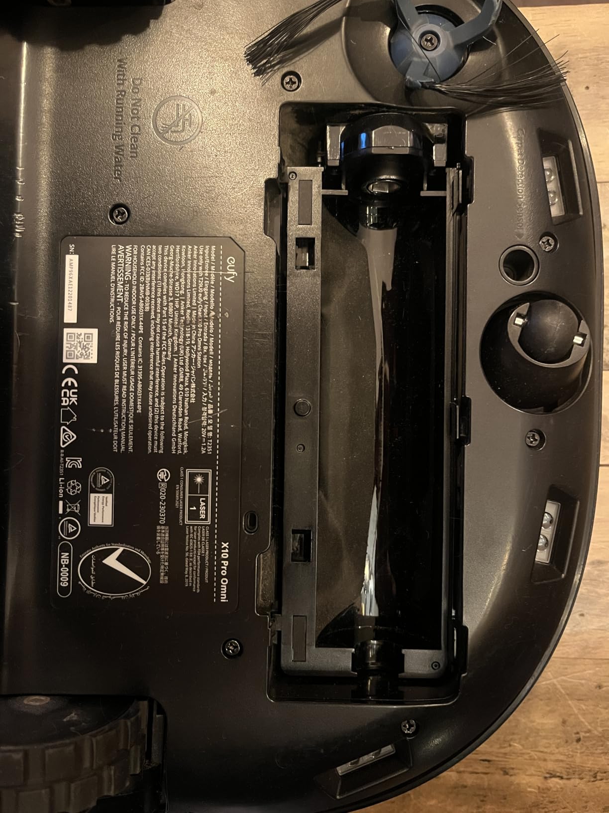eufy C28 2026 New Robot Vacuum and Mop Combo,15,000 Pa Suction, HydroJet Self Clean Roller Mop, Upgraded from X10 Pro, Zero-Tangle for Pet Hair, Auto Mop Washing&Drying, Self-Emptying&Refilling customer photo 1