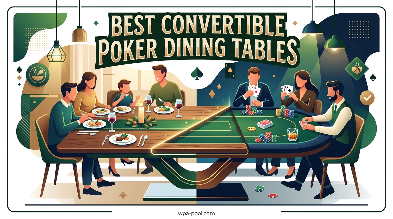 Best Convertible Poker Dining Tables