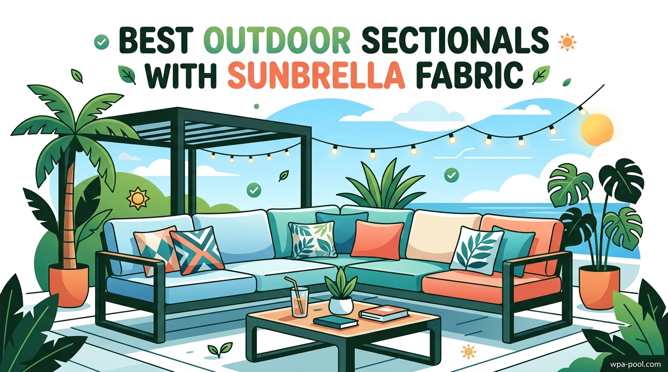 Best Outdoor Sectionals With Sunbrella Fabric