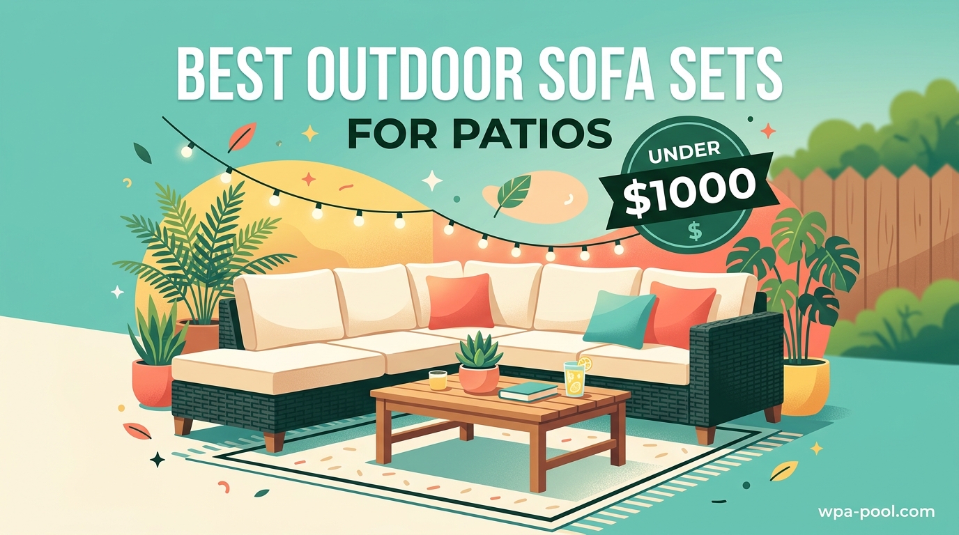 Best Outdoor Sofa Sets for Patios Under $1000
