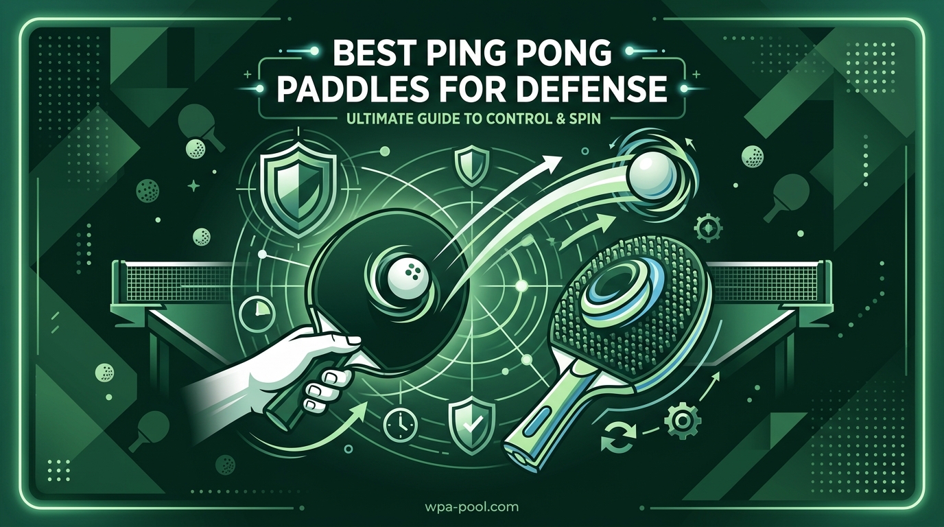 Best Ping Pong Paddles for Defense