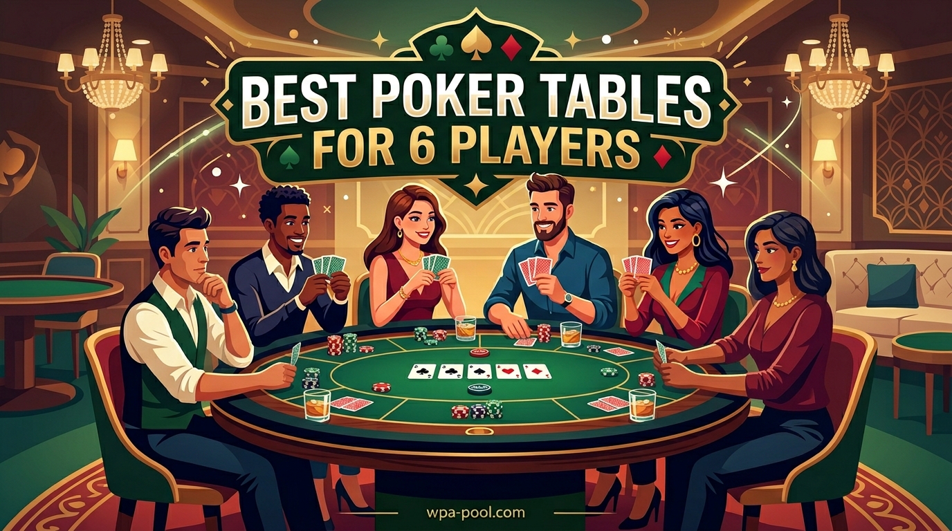 Best Poker Tables for 6 Players