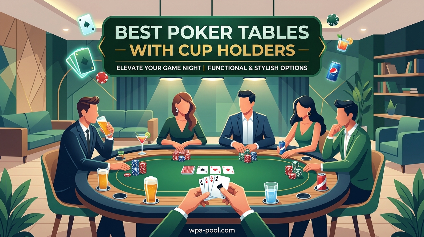 Best Poker Tables with Cup Holders