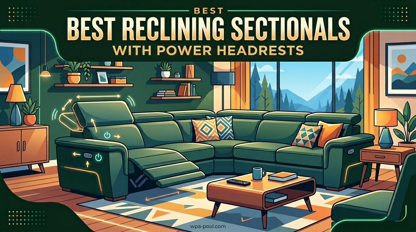 Best Reclining Sectionals With Power Headrests