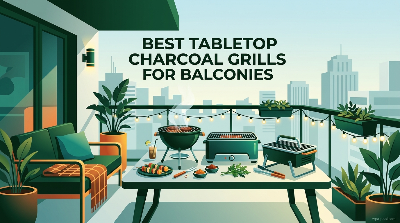 Best Tabletop Charcoal Grills for Balconies