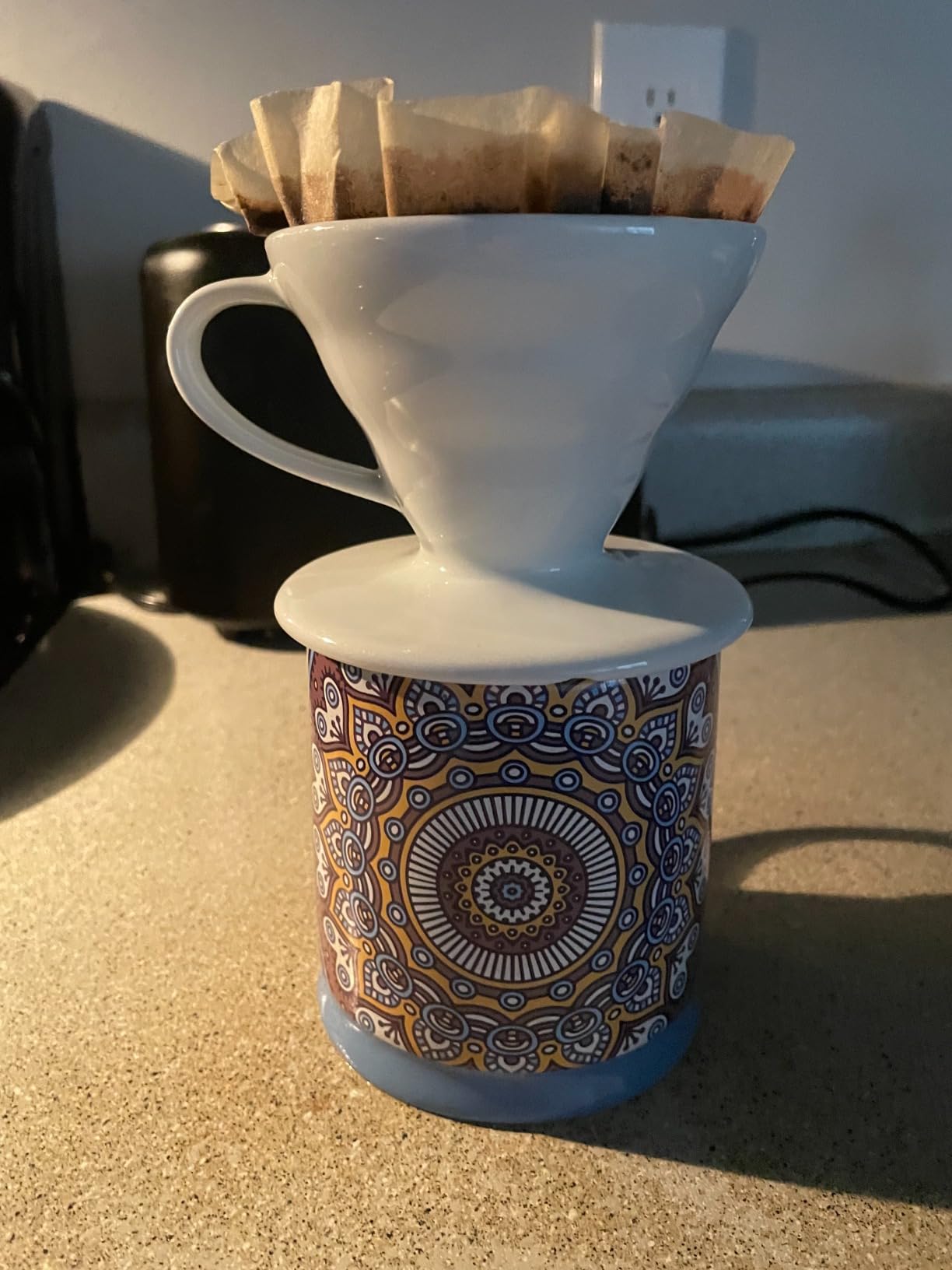 Hario V60 Ceramic Coffee Dripper, Size 02, White customer photo 1