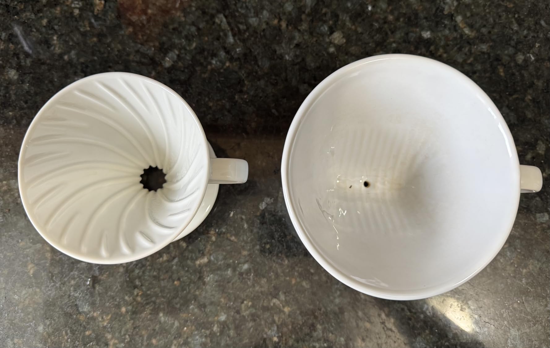 Hario V60 Ceramic Coffee Dripper, Size 02, White customer photo 2
