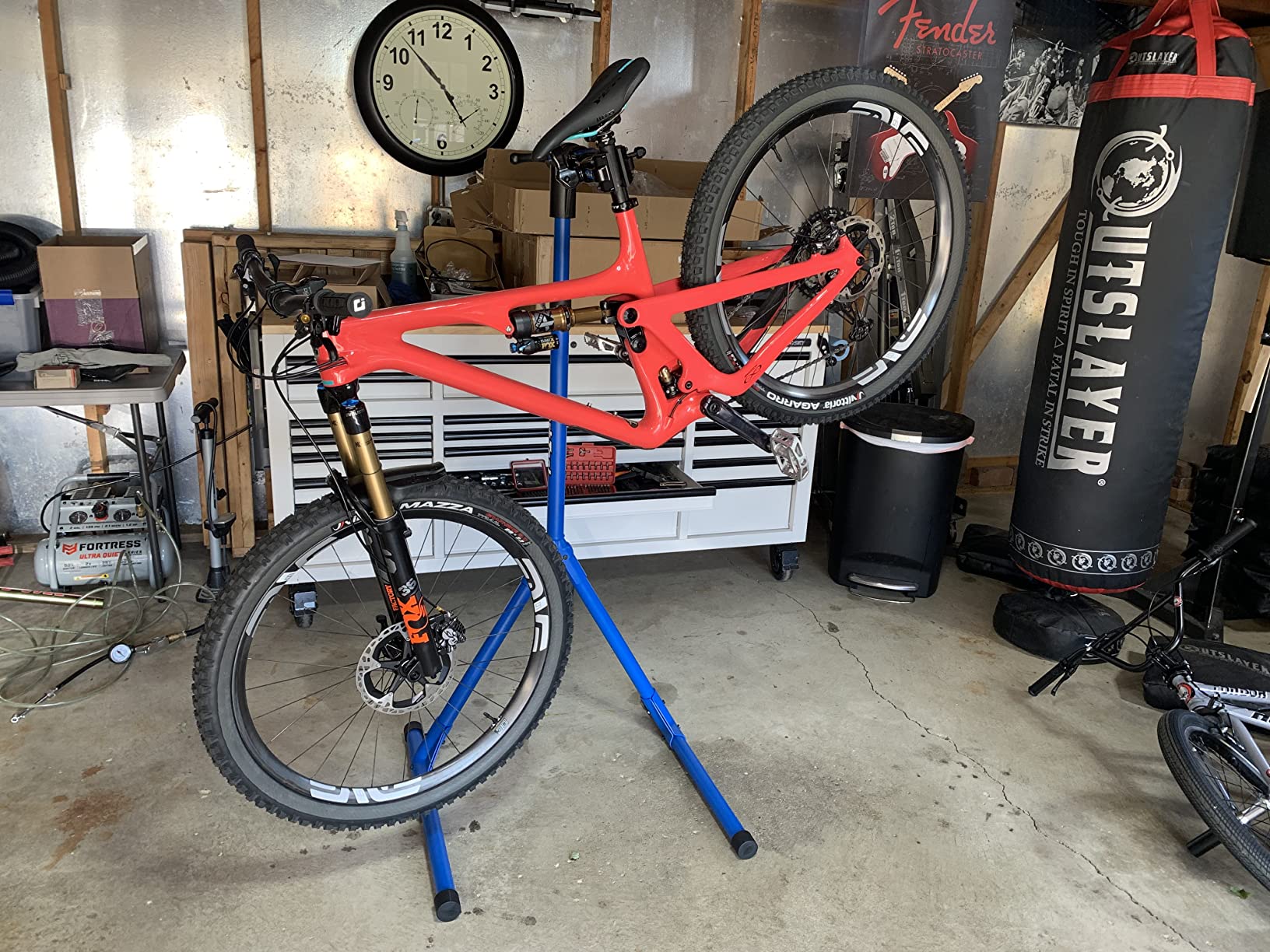 Park Tool Unisex Adult PCS-4-2 - Deluxe Home Mechanic Repair Stand with 100-5D Clamp Tool customer photo 2