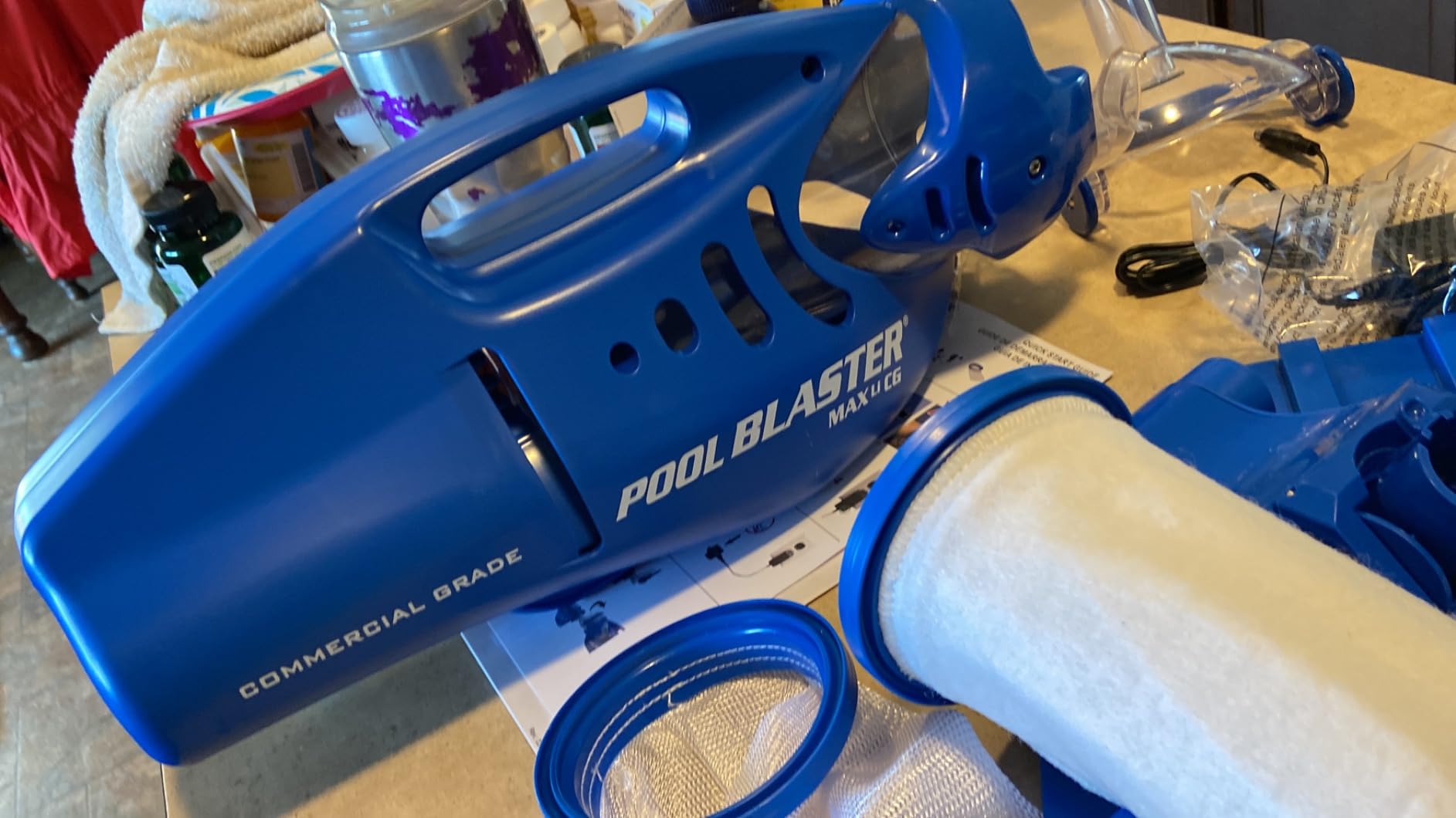 POOL BLASTER Max CG Cordless Pool Vacuum for Inground & Above Ground Pools customer photo 2