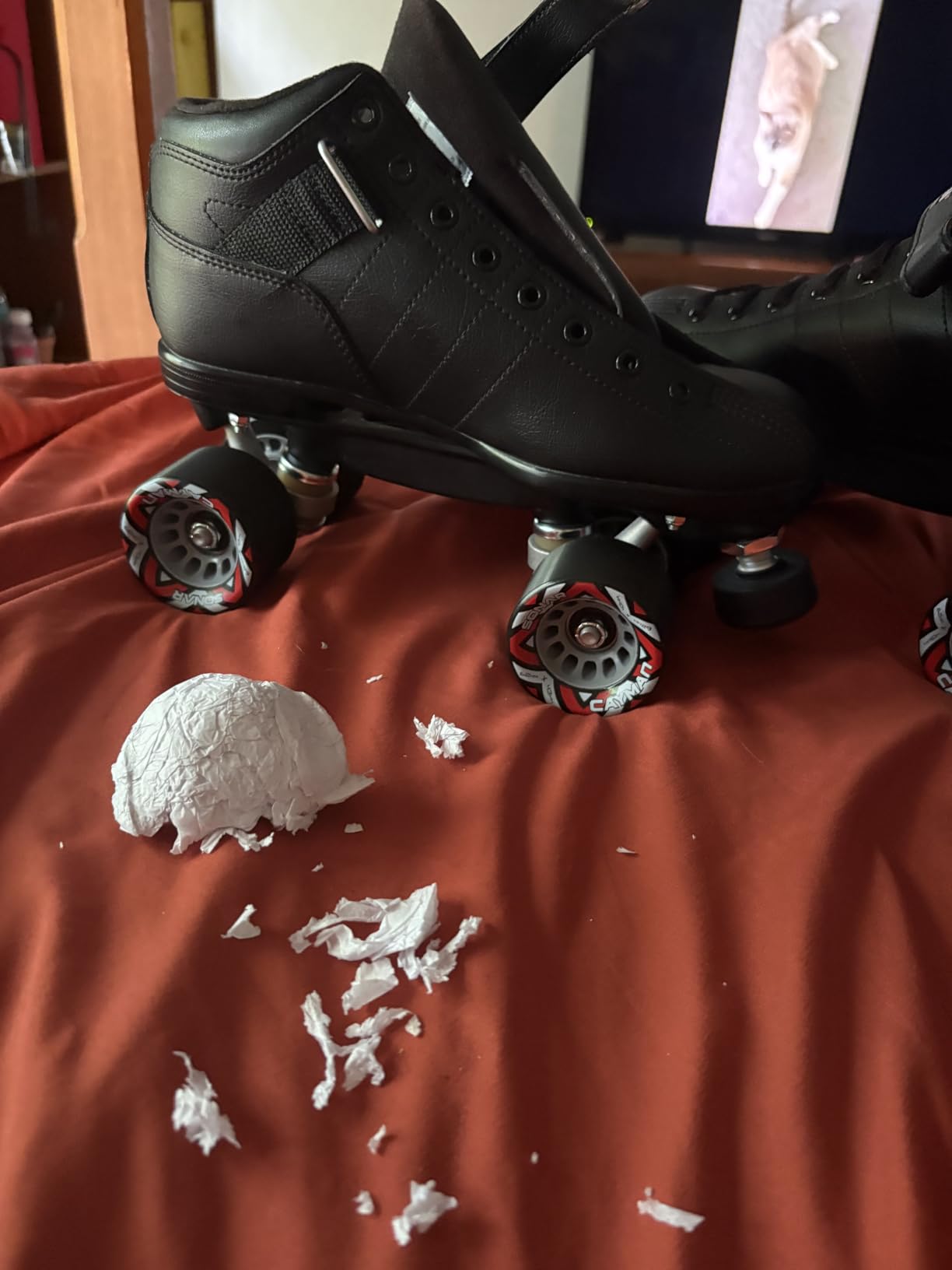 Riedell R3 Roller Skates for Men and Women - Ultra-Durable Indoor Quad Skate with Sonar Cayman Wheels, Nylon Plate, and Precision Fit, Roller Skates customer photo 1