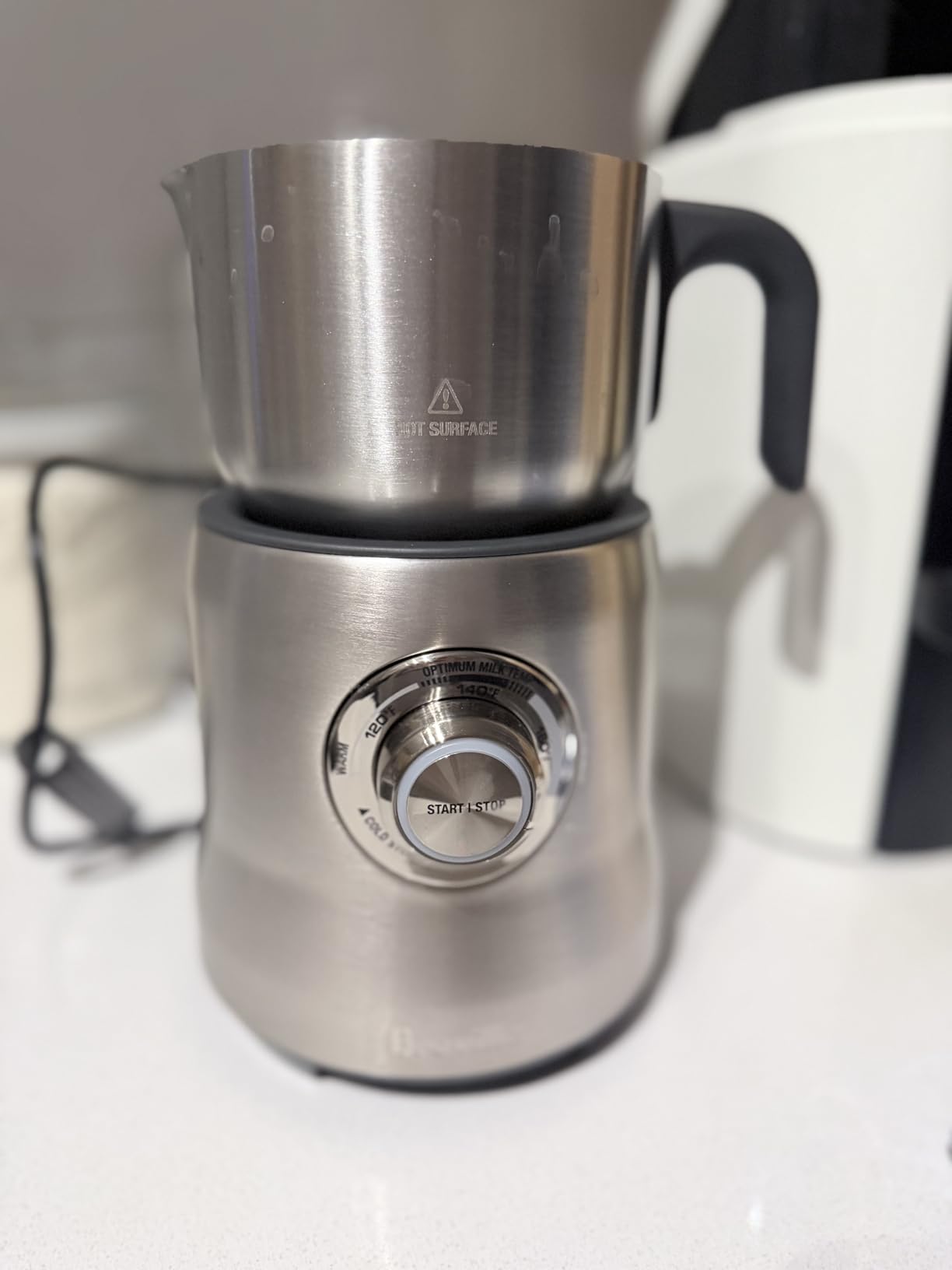 Breville Milk Cafe Frothe BMF600XL, Brushed Stainless Steel customer photo 1