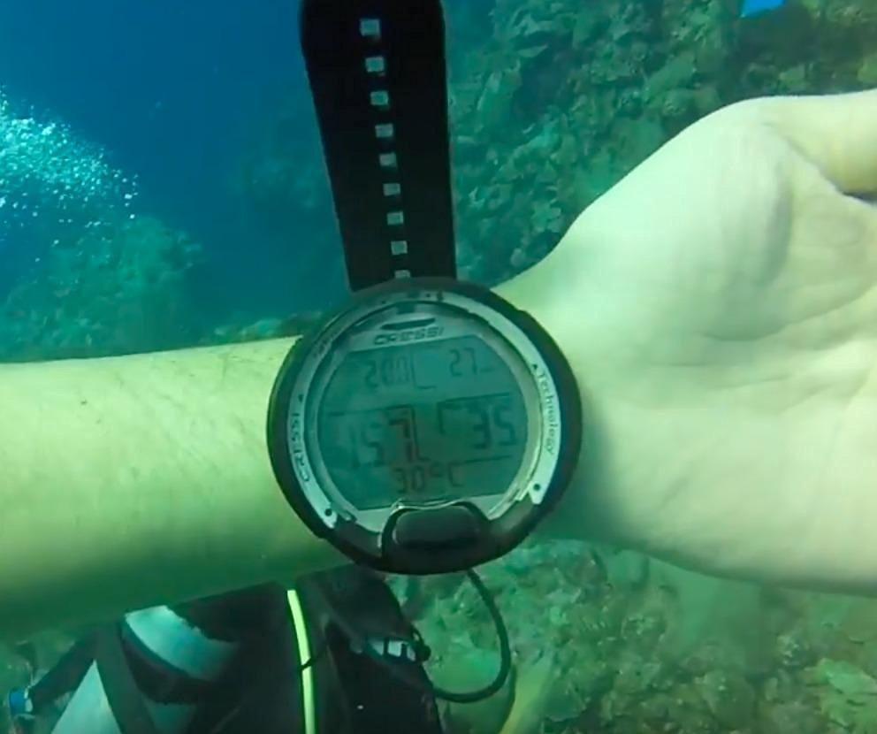 CRESSI Leonardo 2.0 Scuba Dive Watch, Air Nitrox Gauge, White/Black | Dive Computer customer photo 1