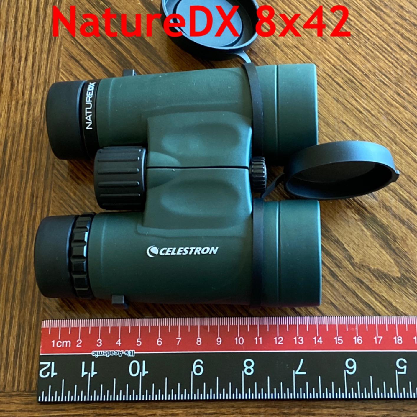 Celestron Nature DX 8x42 Waterproof Binoculars for Bird Watching & Outdoors | Phase-Coated BaK-4 Prisms, Bright Fully Multi-Coated Optics, 42mm Objective Lenses, Durable Rubber Armor, Outdoor & Nature Viewing customer photo 1