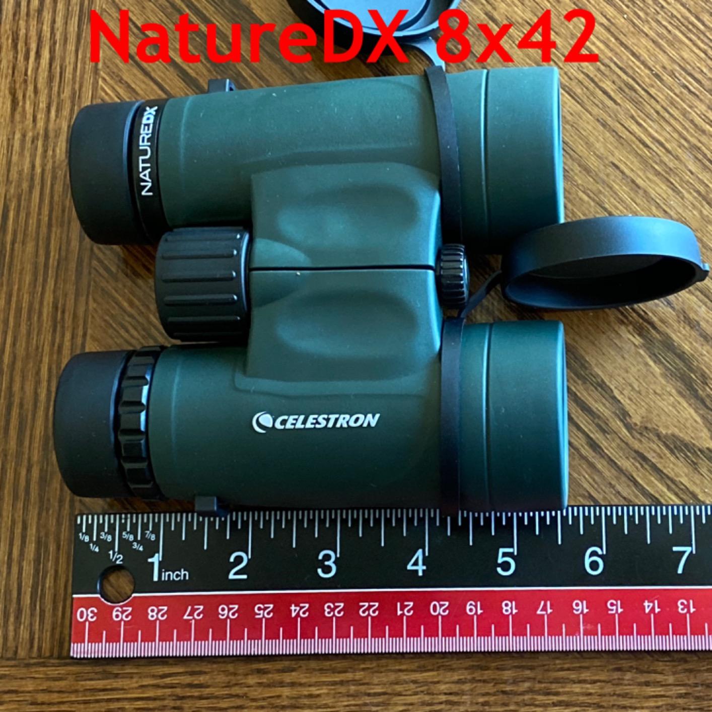Celestron Nature DX 8x42 Waterproof Binoculars for Bird Watching & Outdoors | Phase-Coated BaK-4 Prisms, Bright Fully Multi-Coated Optics, 42mm Objective Lenses, Durable Rubber Armor, Outdoor & Nature Viewing customer photo 2