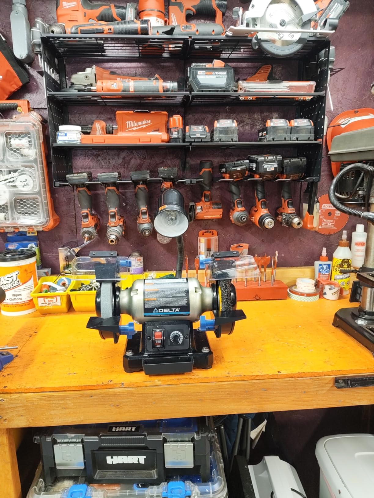 Delta Power Tools 23-196 6-Inch Variable Speed Bench Grinder customer photo 1
