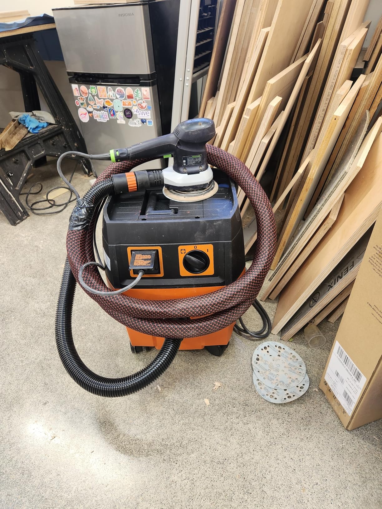 Fein Turbo I Wet/Dry Dust Extractor, Ultra-Quiet Vacuum - 5.8-Gallon Capacity, 151 CFM Suction customer photo 1