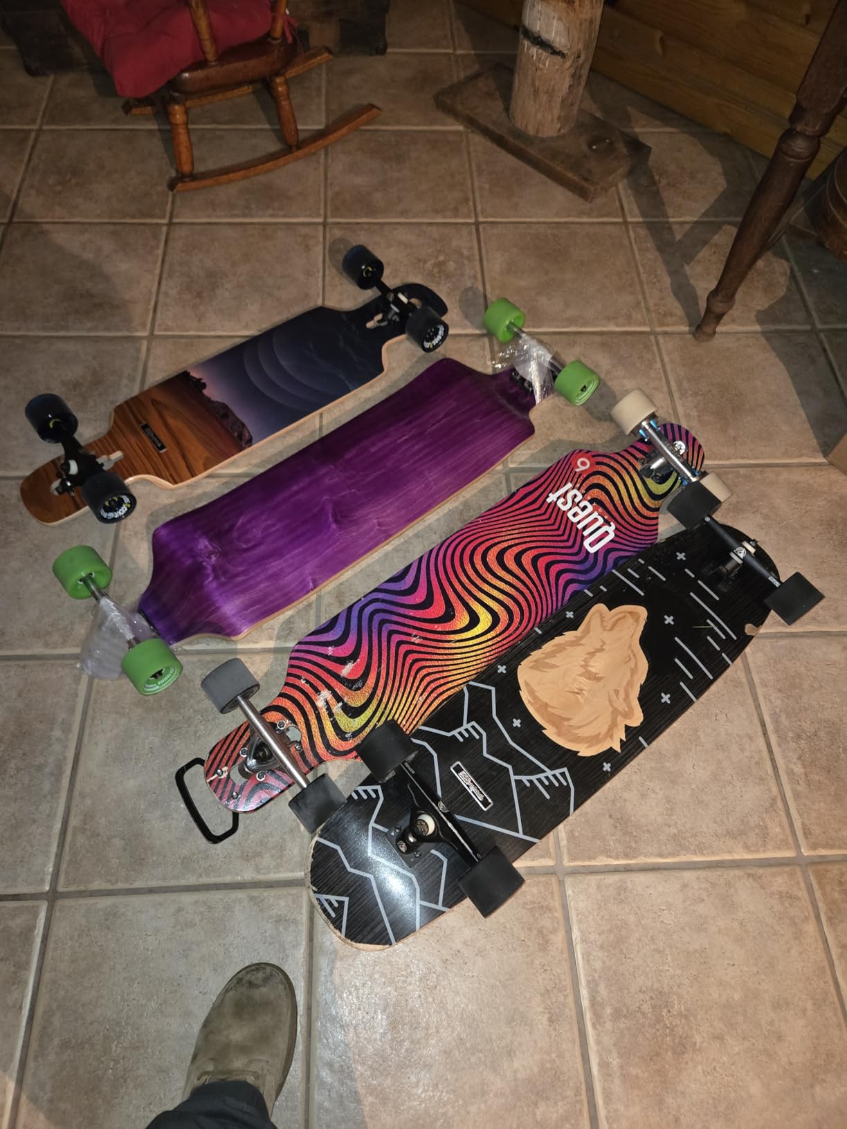 Drop Down Longboard Complete Cruiser 41.25