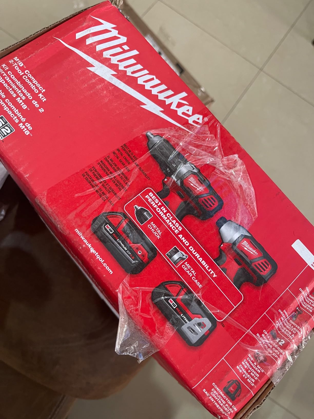 2697-22 M18 18-Volt Lithium-Ion Cordless Hammer Drill/Impact Driver XC Combo Kit (2-Tool) customer photo 1
