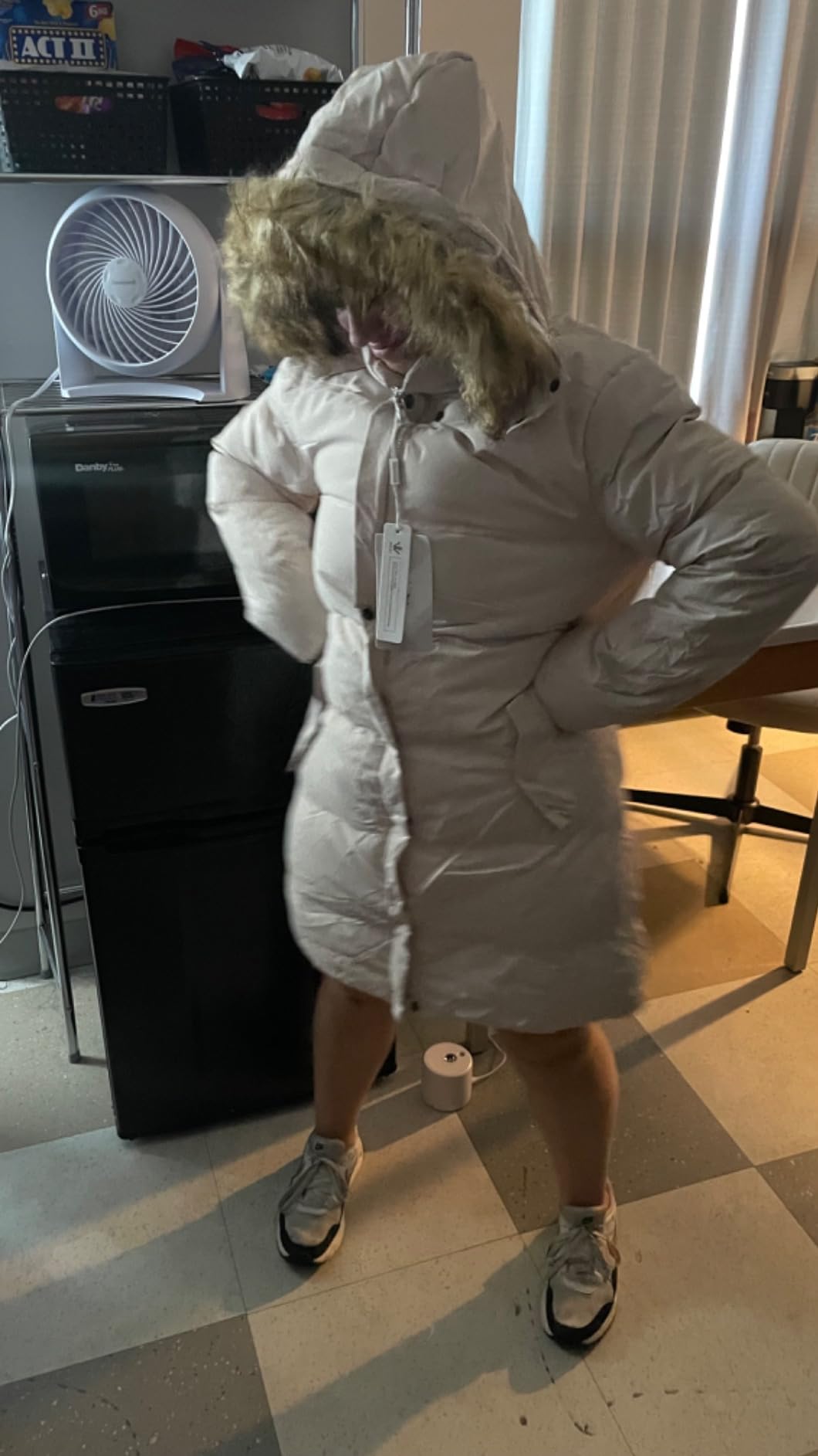 Women's Winter Thickened Long Puffer Coat Warm Parka Jacket customer photo 1