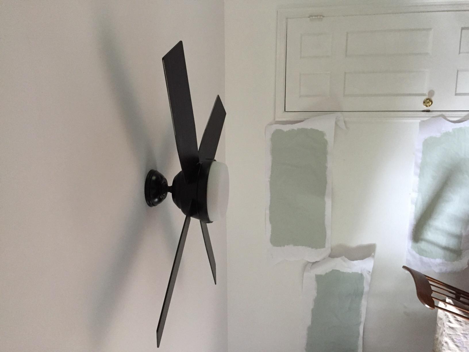 Hunter Dempsey Outdoor or Indoor Ceiling Fan, 52 inch, Matte Black, with LED Light and Remote Control, Standard Mount, 4 Blades, For Living Room, Patio, Porch, Garage, 59251 customer photo 1