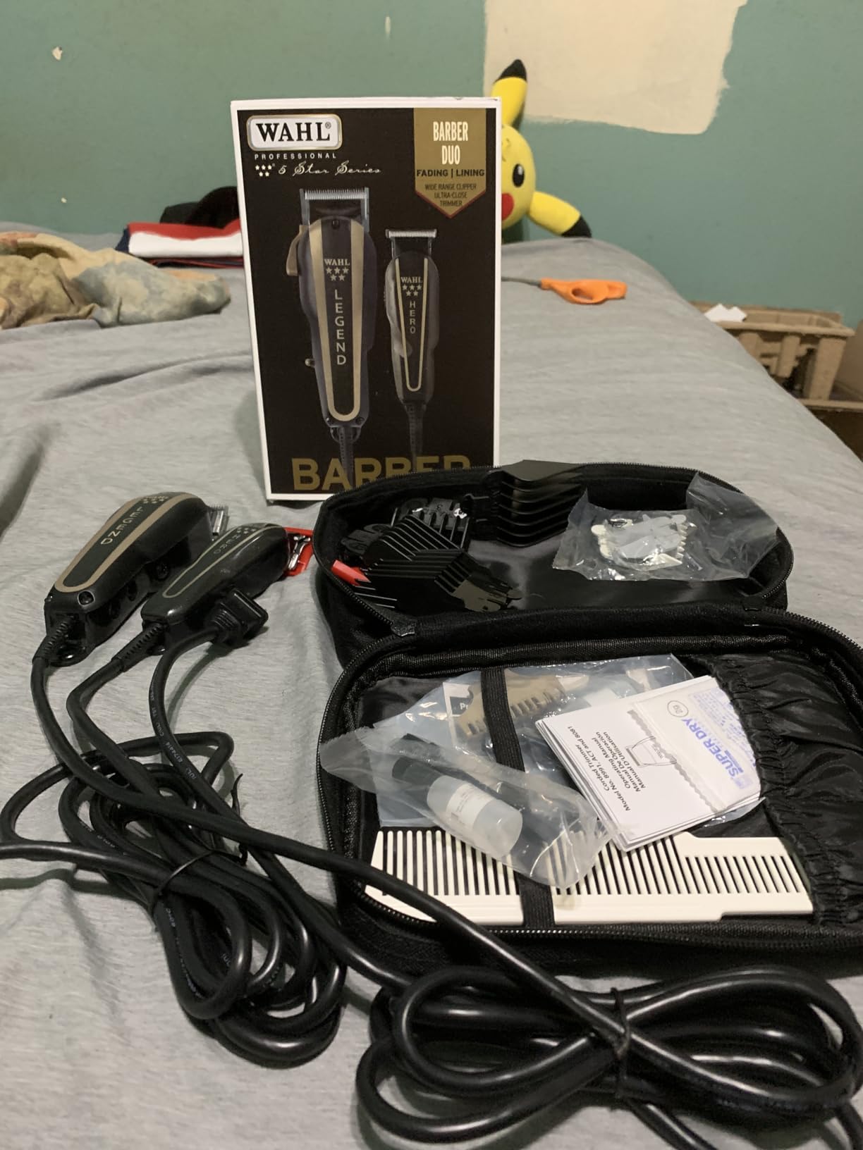 Wahl Professional 5 Star Barber Combo, Corded Legend Clipper & Hero Trimmer customer photo 2