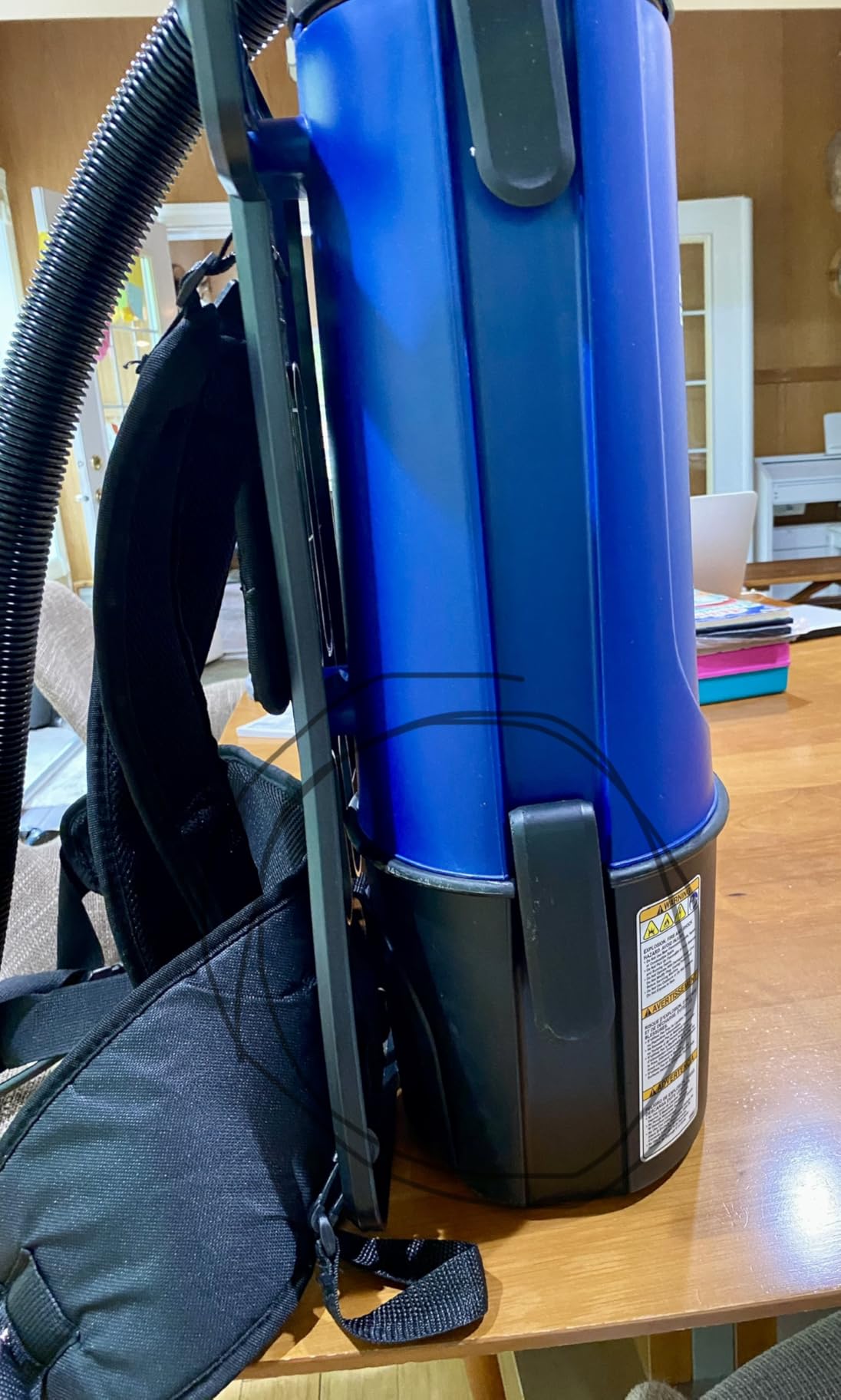 Powr-Flite Pro-Lite Backpack Vacuum Cleaner, 4-Quart Canister, BP4S | Commercial Grade, Portable Vacuum Cleaner with Tool Kit customer photo 1