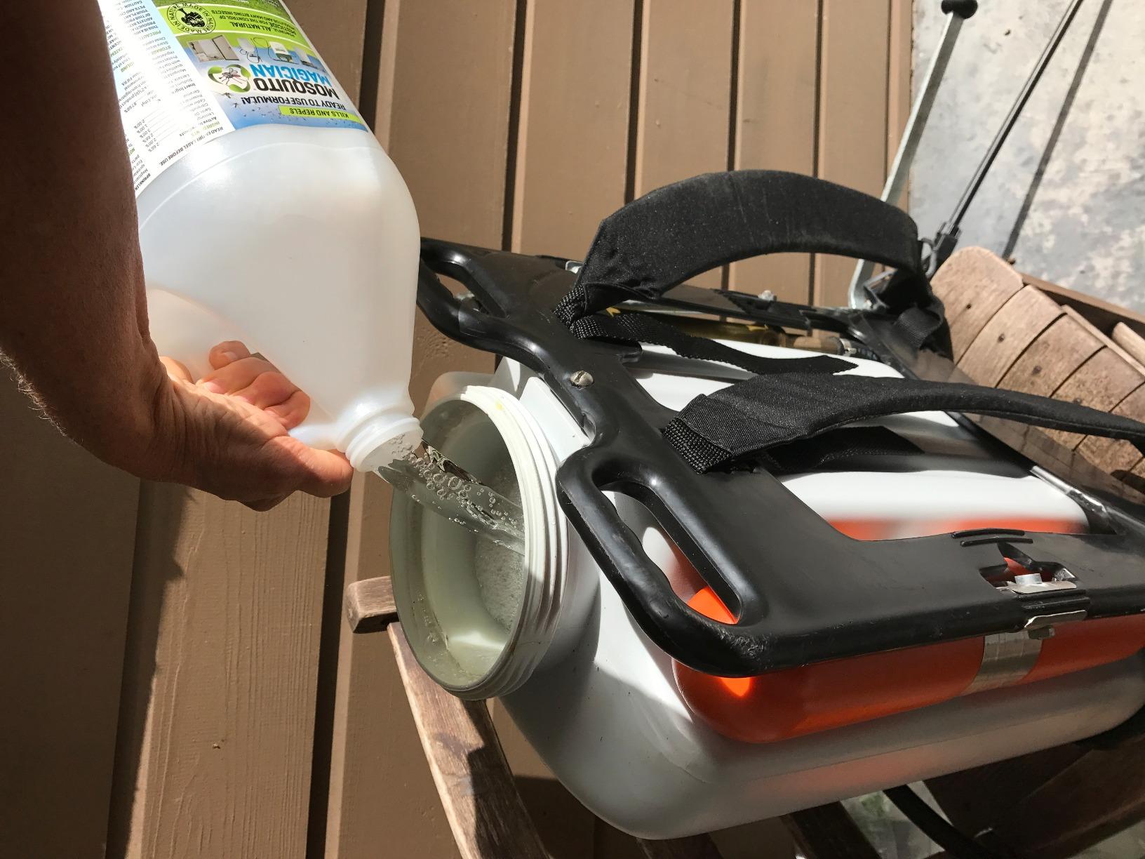 Ready-to-Use Mosquito Yard Spray - 2 Gal (Original Scent) | Kills Mosquitoes, Fleas & Fire Ants, Repels & Prevents Ticks - Essential Oil Formula for Sprayers, Foggers & Misting Systems customer photo 1