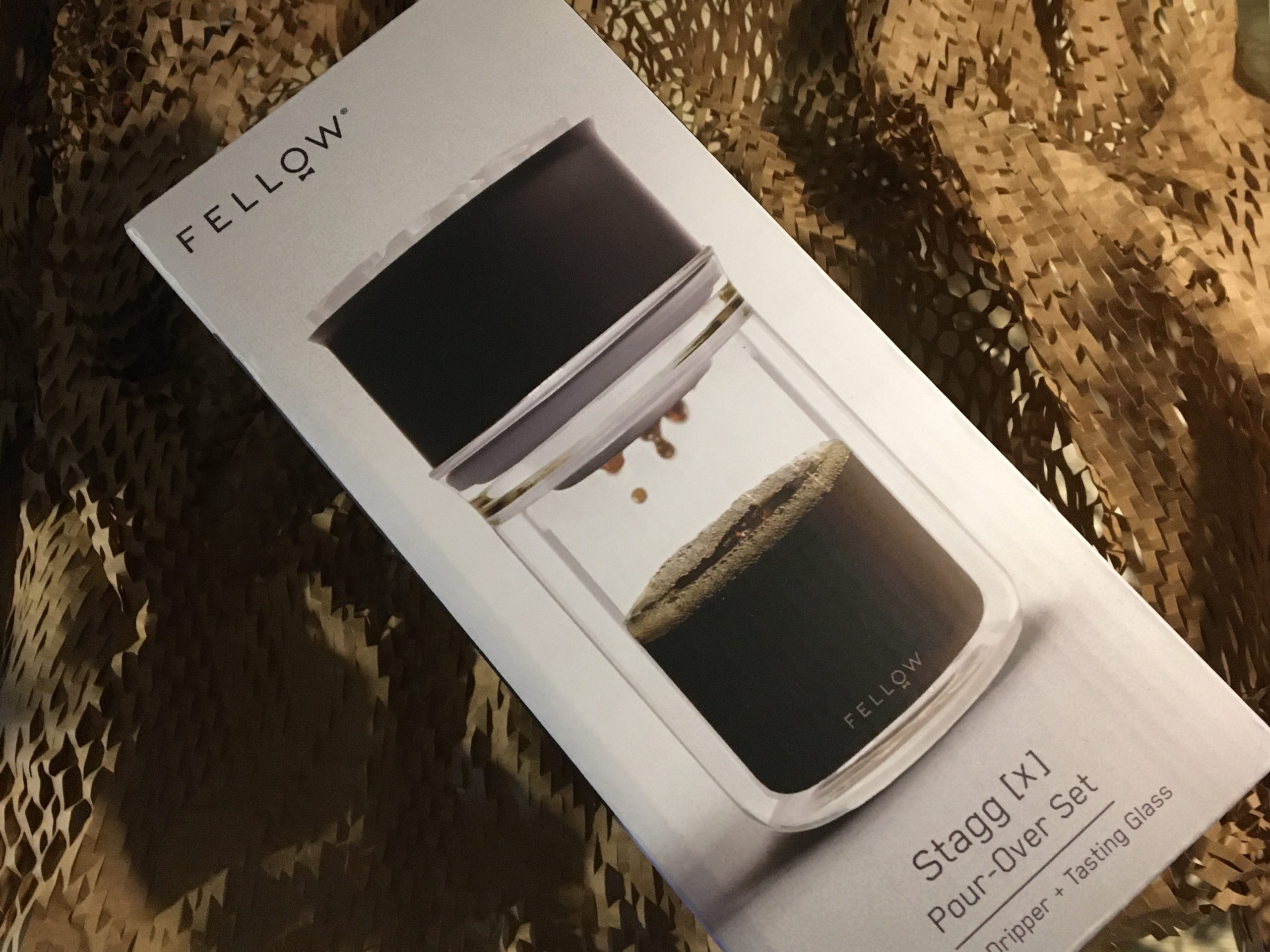 Fellow Stagg Pour-Over Dripper & Double Wall Glass Kit, Stainless Steel, 10 oz customer photo 1