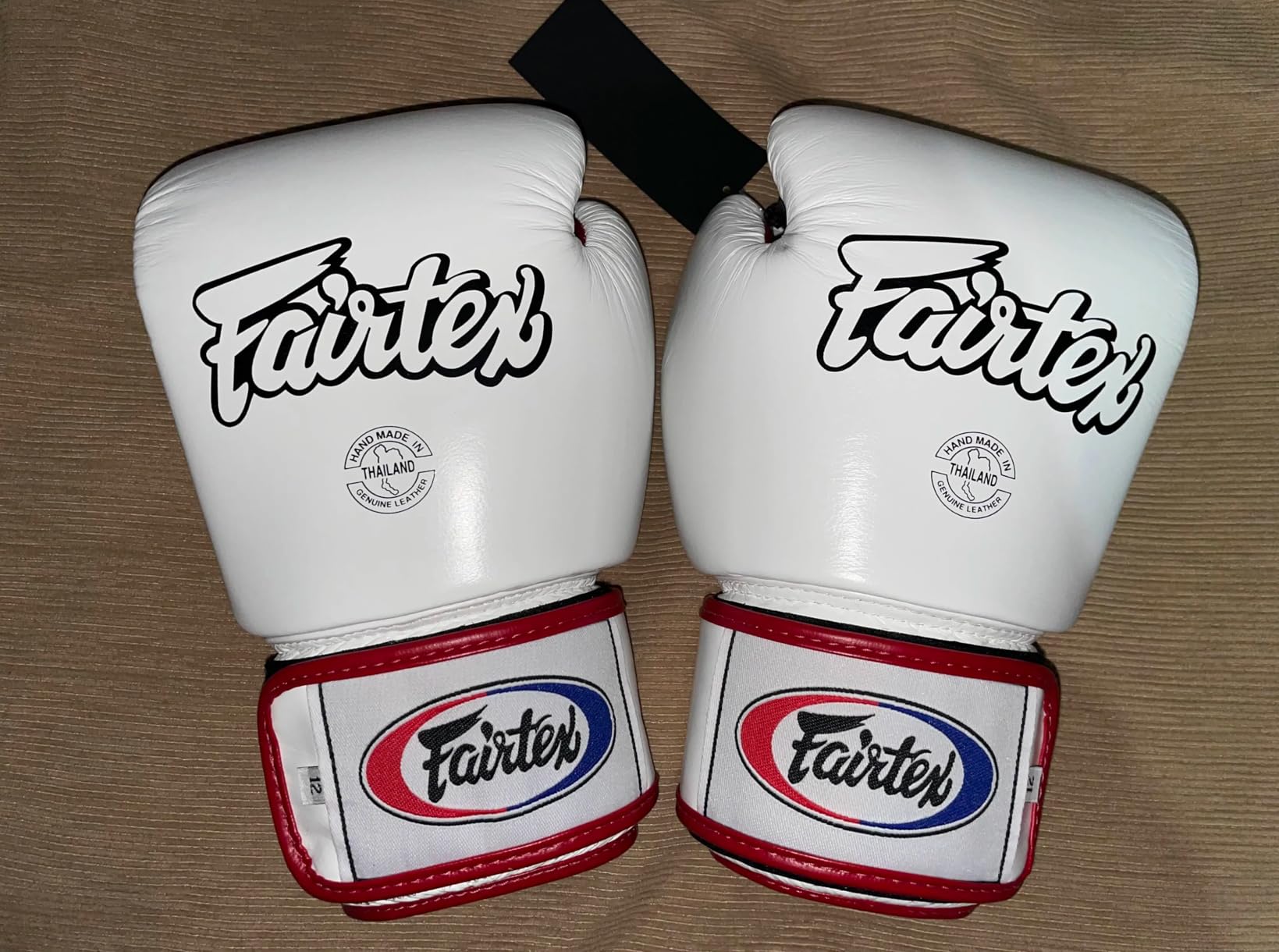 Fairtex BGV1 Muay Thai Boxing Training Sparring Gloves for Men, Women, Kids | Premium Quality, Light Weight & Shock Absorbent Boxing Gloves | Handcrafted in Thailand with premium cowhide leather. Tight-fit contoured hand compartment ensures a secure and snug fit. customer photo 2