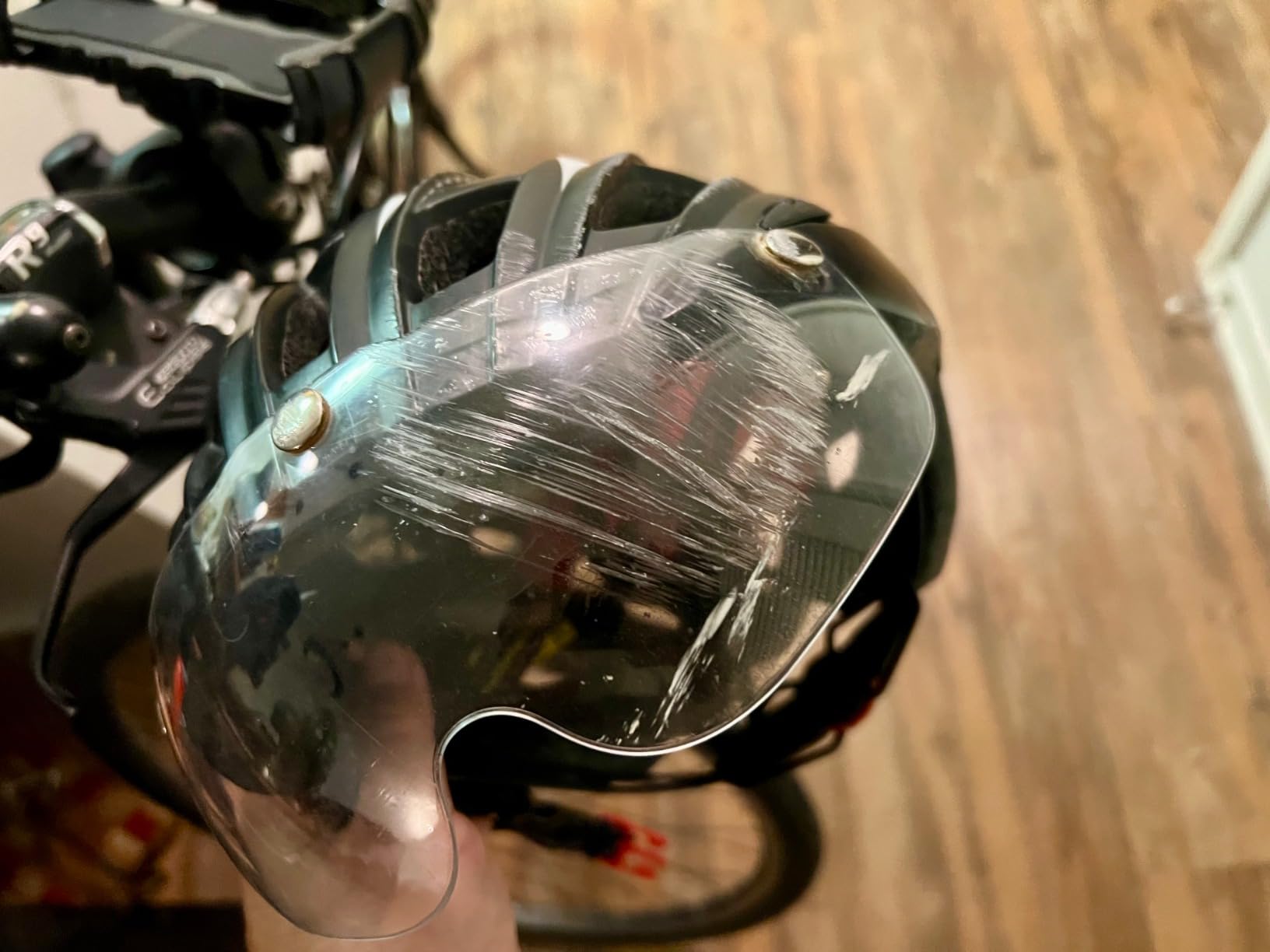 Bike Helmet, Basecamp Bicycle Helmet with Rear Light & Detachable Magnetic Goggles customer photo 1