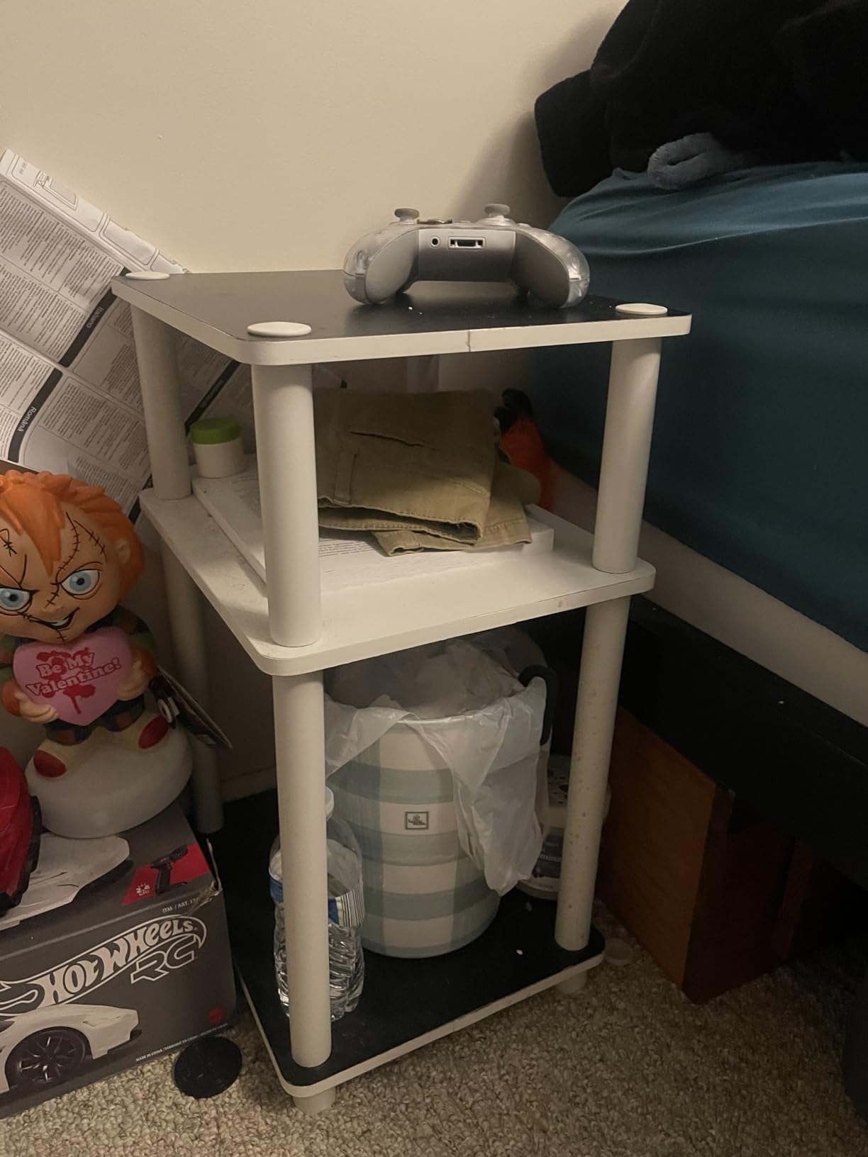 Furinno JUST Side Table, 3-Tier End Table, Toolless Assembly customer photo 1