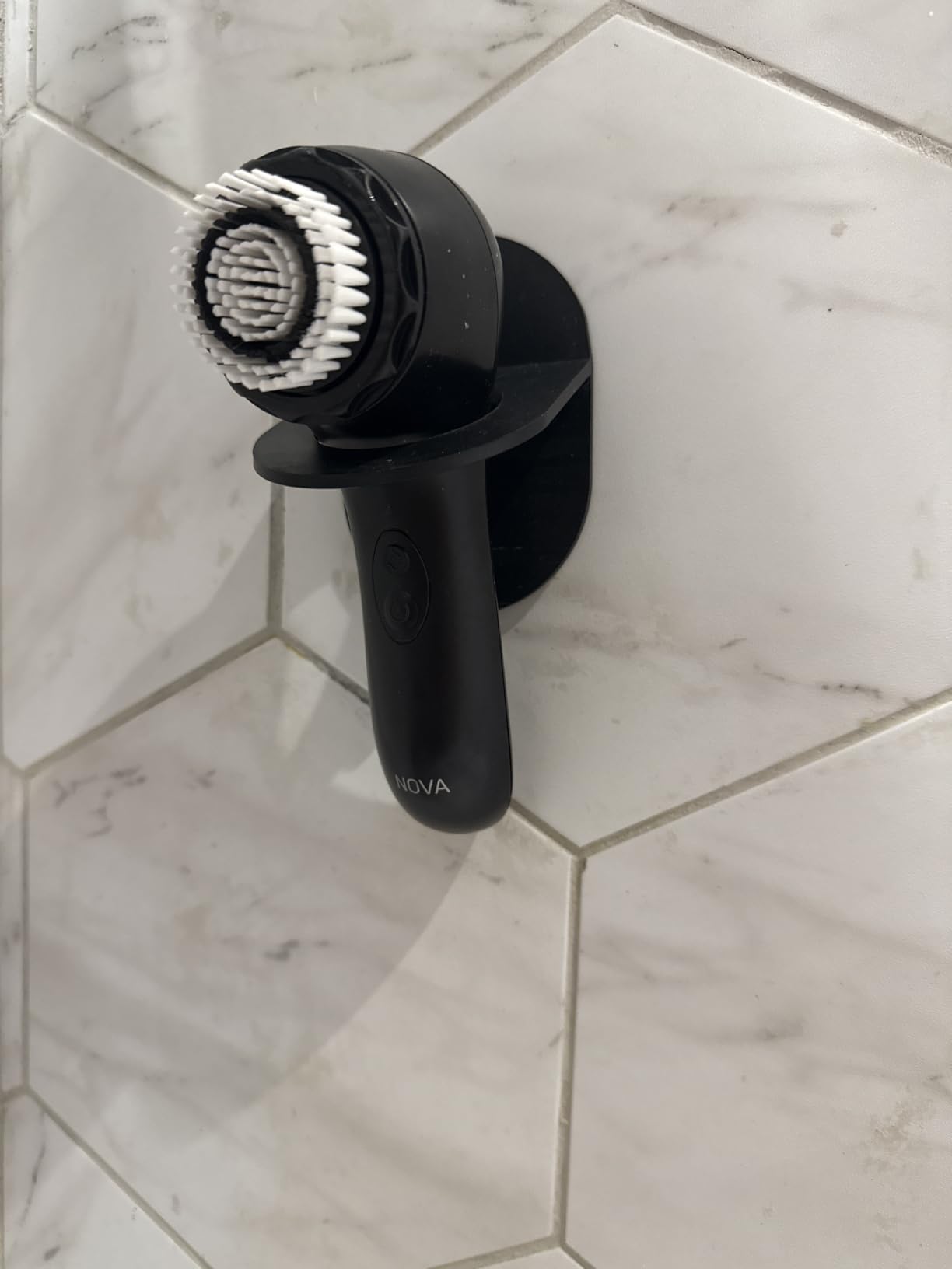 Spa Sciences - NOVA - Sonic Cleansing Brush with Bristles & Infusion System - Anti-Aging Facial Exfoliating, Waterproof, and USB Rechargeable customer photo 2