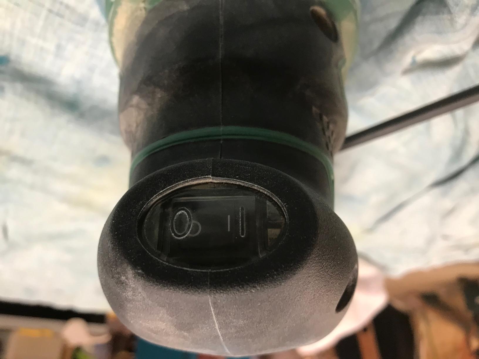 Metabo HPT 5-Inch Random Orbit Finishing Sander, Variable Speed, Palm-Style Comfort Grip (SV13YST) customer photo 1