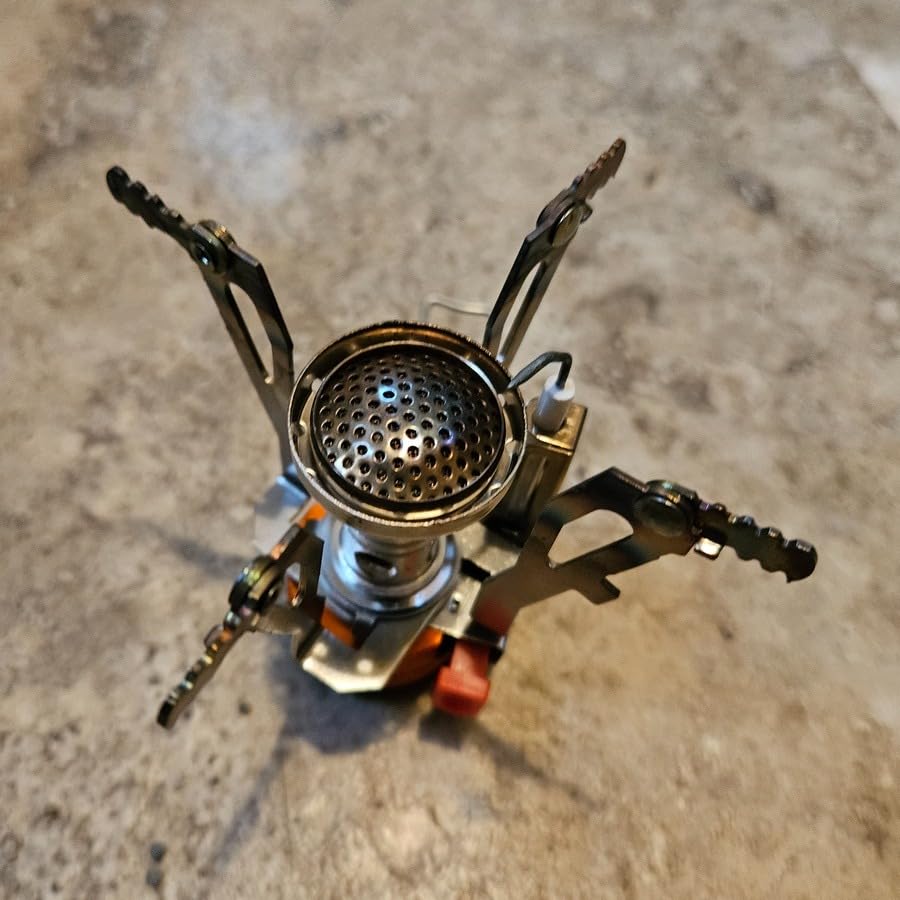 AOTU Portable Camping Stoves Backpacking Stove with Piezo Ignition Stable Support Wind-Resistance Camp Stove customer photo 1