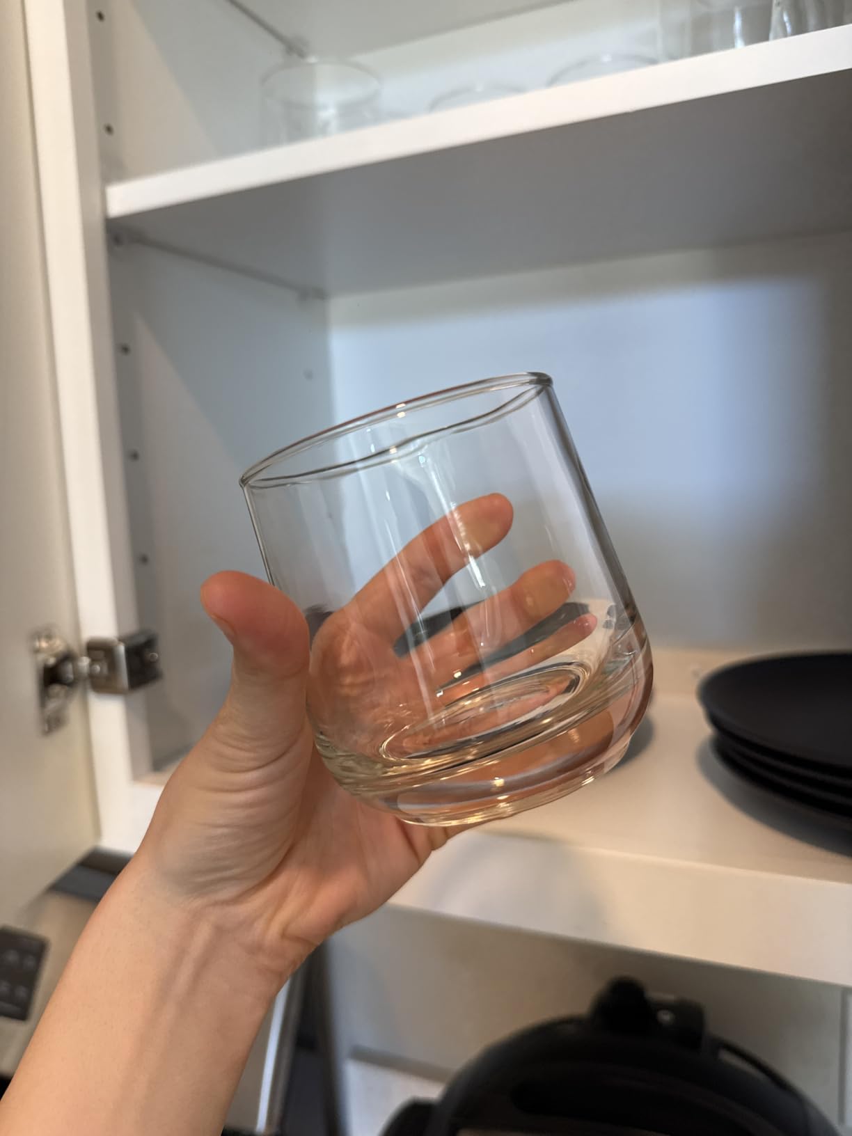 Polaris Axis Tumbler & Rocks Drinking Glasses Set of 16, Glass Cups | 17.75 oz and 15 oz Capacities for Water, Juice, Cocktails, and More with Dishwasher-Safe Convenience for Easy Cleanup customer photo 1