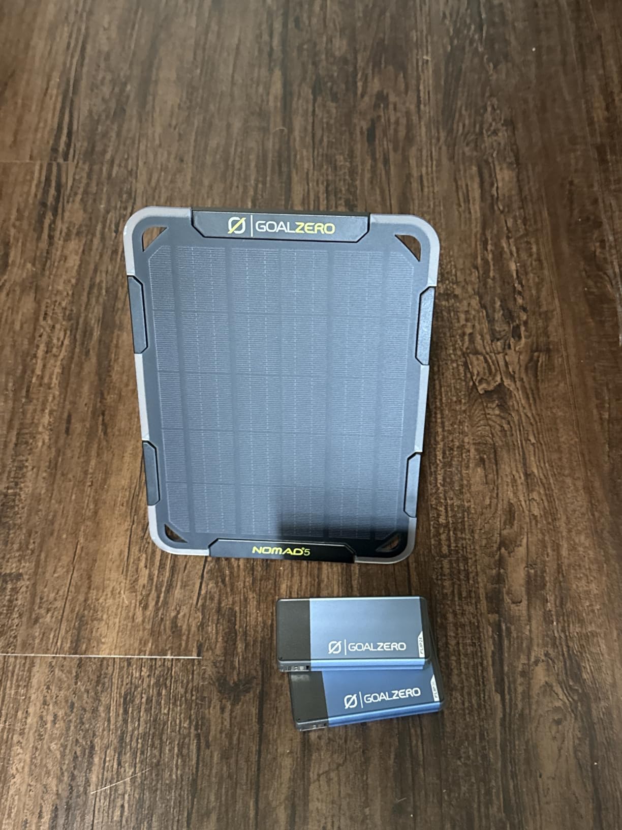 Goal Zero Nomad 5 Solar Panel, Small, Lightweight, 5W | Built-In Adjustable Kickstand, Ideal for Charging Flip Power Banks, USB Solar Charging on the Go customer photo 1