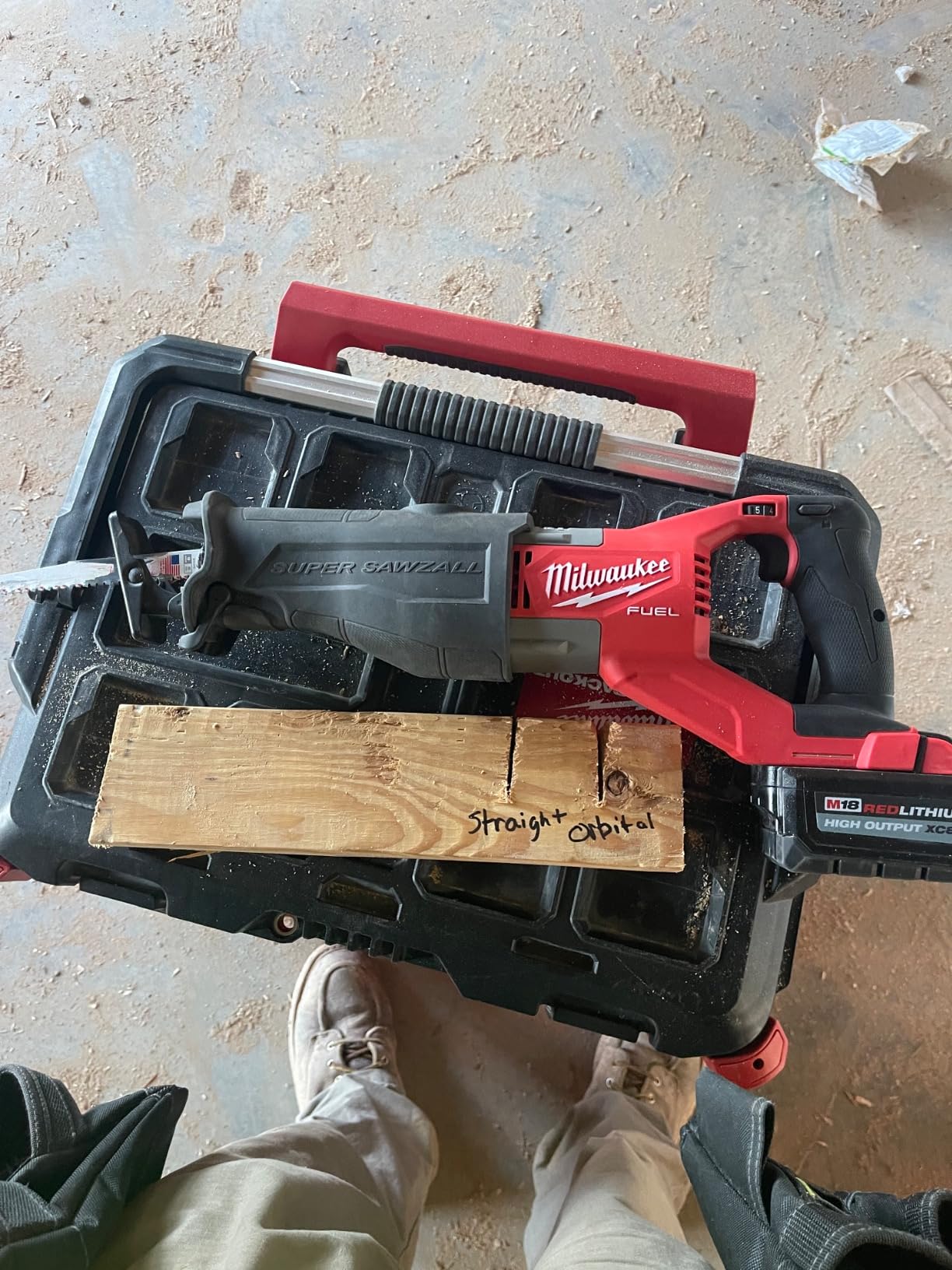 Milwaukee 2722-20 M18 FUEL SUPER SAWZALL 18V Lithium-Ion Brushless Cordless Reciprocating Saw (Bare Tool) customer photo 1