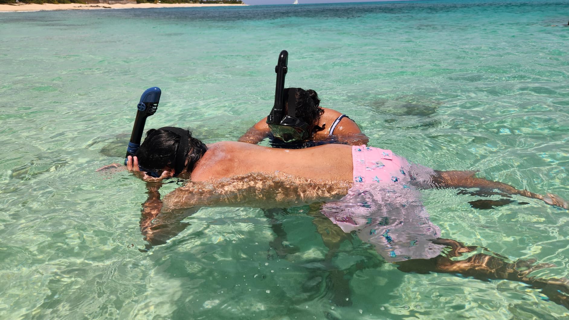 Greatever G2 Full Face Snorkel Mask with Latest Dry Top System,Foldable 180 Degree Panoramic View Snorkeling Mask with Camera Mount,Safe Breathing,Anti-Leak&Anti-Fog customer photo 2