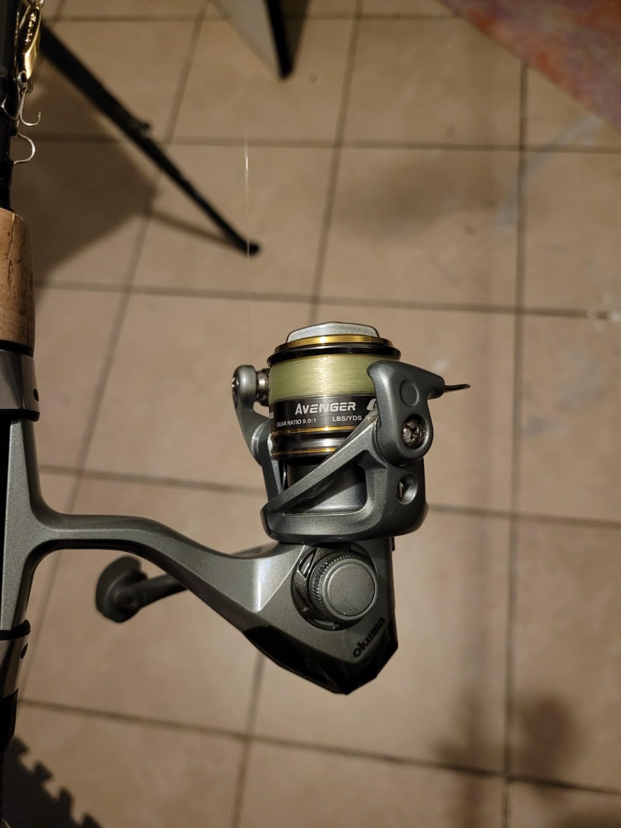 Okuma Avenger Graphite Body 7 Ball Bearing Freshwater Spinning Reel customer photo 2