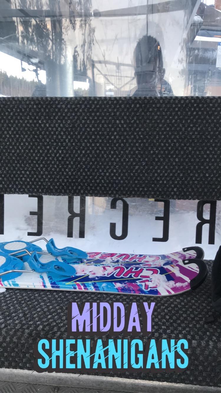 99cm Snowblades-Ski Boards with Adjustable Bindings customer photo 2