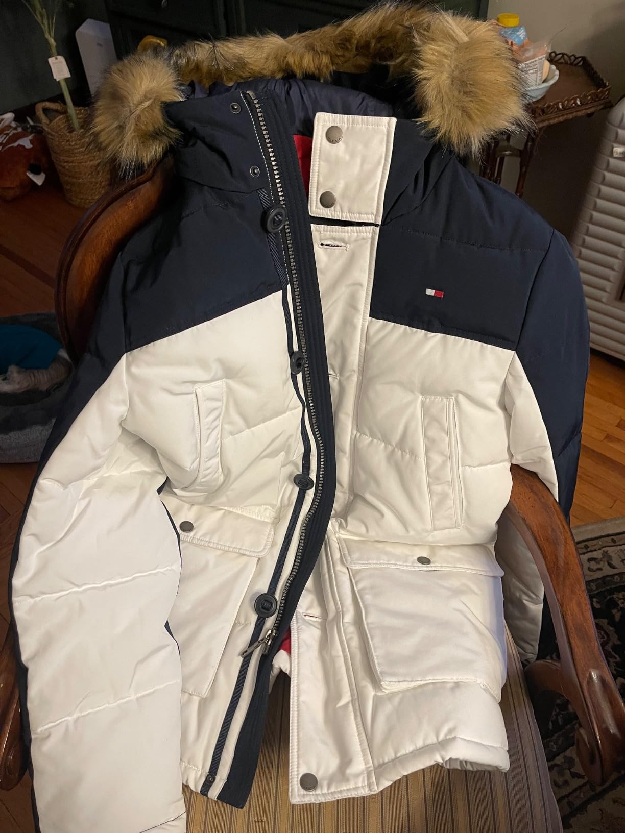 Mens Quilted Snorkel Parka Coat customer photo 1
